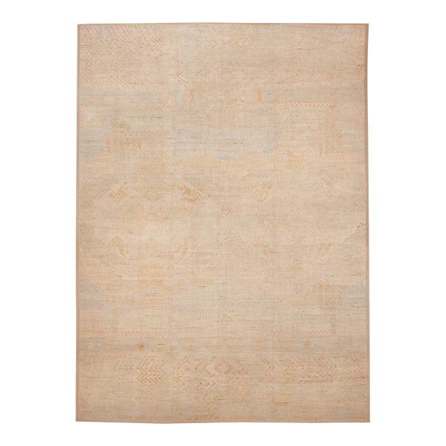 Nazmiyal Collection Oversized Contemporary Moroccan Rug For Sale