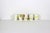 Mid-Century Modern 1950’s Ceramic Orange Juice Cups Set of Five For Sale - Image 3 of 13