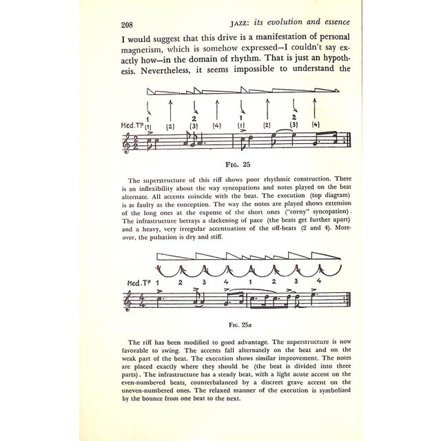 "Jazz: Its Evolution and Essence" 1956 Hodeir, Andre For Sale - Image 4 of 5
