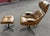This is a vintage Mid-Century Modern lounge chair and ottoman made by Selig (with original label on bottom of chair). In...
