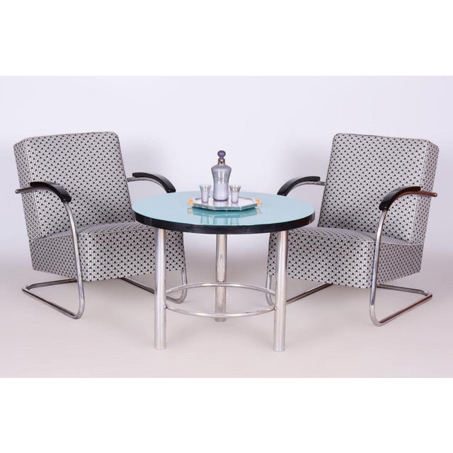 Bauhaus Lounge Chairs in Chrome from Mücke Melder, 1930s, Set of 2 For Sale - Image 14 of 15