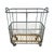 Vintage Industrial French Metal Bakery Cart, 1950s For Sale - Image 4 of 9