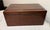 Large Antique J Wanamaker 1800's Wood Brass Flatware Silverware Box Display Case For Sale - Image 11 of 14
