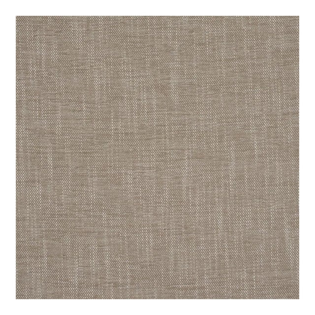 Schumacher Dean Indoor/ Outdoor Fabric in Sand For Sale