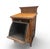 Antique Oak Coal Firewood Scuttle With Relief Carved Oak Tree For Sale In West Palm - Image 6 of 7