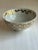 White With Gold Stripe Porcelain Decorative Bowl For Sale - Image 4 of 8