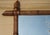 Large Antique French Faux Bamboo Wall Mirror with Foxed Glass For Sale - Image 5 of 10