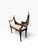Mid 20th Century Italian Neoclassical Style Faux-Tortoiseshell & Gold Leaf Curule Window Bench For Sale In Miami - Image 6 of 16