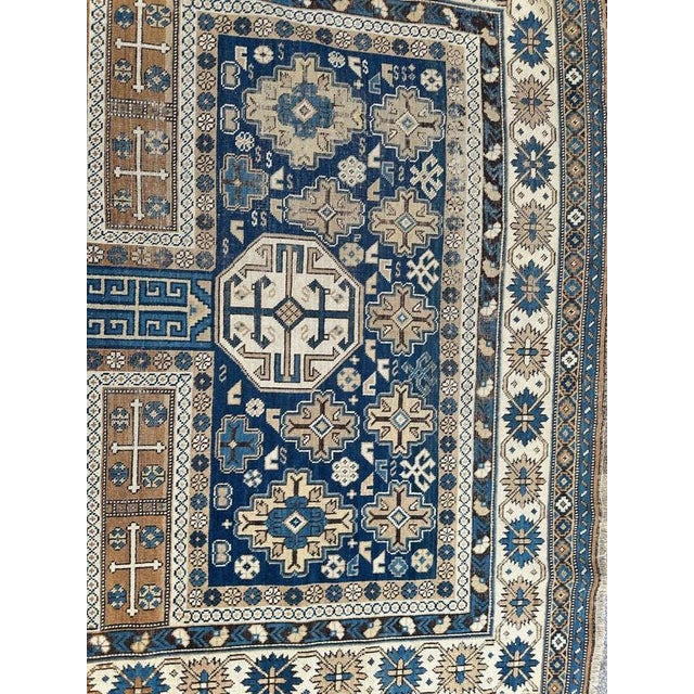 Caucasian Shirvan Rug, 1890s For Sale - Image 5 of 18