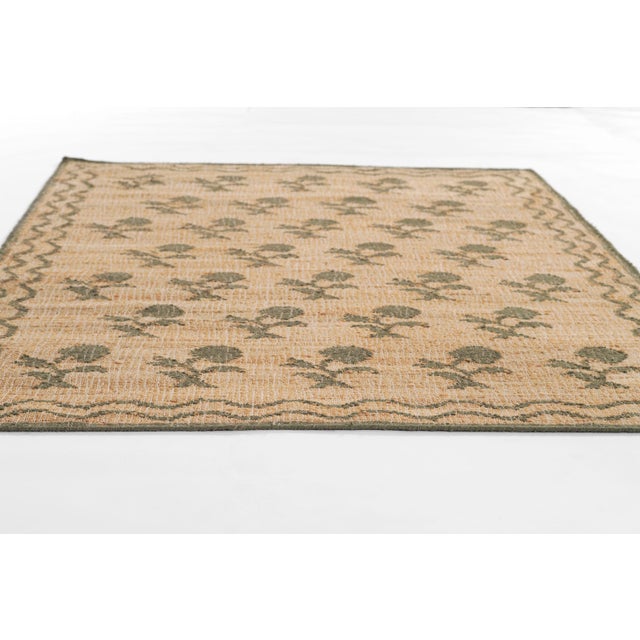 2020s Erin Gates by Momeni Orchard Green Mughal Hand Woven Rug 10'X14' For Sale - Image 5 of 8