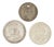 Vintage Portuguese Silver Coins and Medal, Set of 3 For Sale