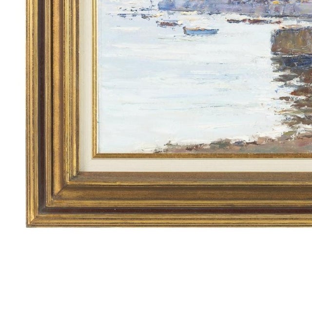 Modern Jaime Murteira, Landscape, 1970s, Oil Painting, Framed For Sale - Image 3 of 6