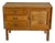 In Style of Henning Kjærnulf Solid Oak Three-Drawer Sideboard Danish Mid-Century Modern 1970s For Sale