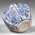 1940's Vintage Blue and White Spice Jar For Sale - Image 11 of 12
