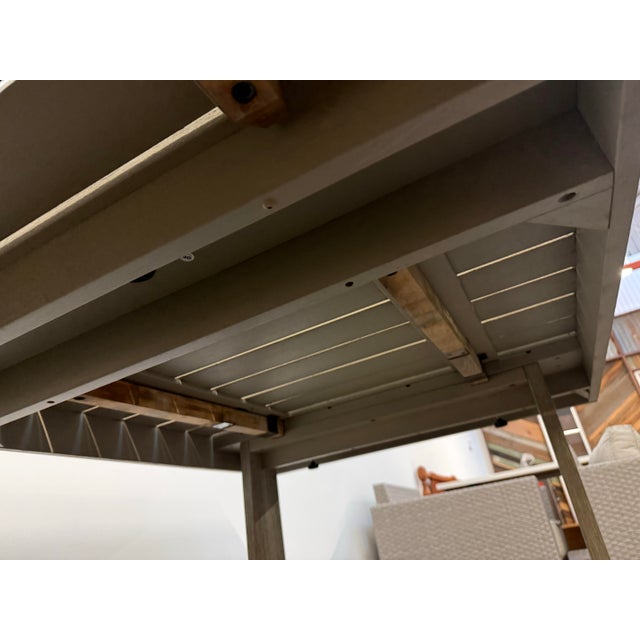 West Elm Portside Extension Dining Table + Benches, Set of Three For Sale - Image 12 of 12