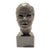1960s Larry Mohr Bronze Bust on Marble Plinth Sculpture Signed From Artist Estate For Sale
