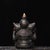 Mid 20th Century Vintage Gilt Brass Ganesha Backflow Incense Burner – Elephant God Statue For Sale - Image 5 of 9