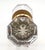 Vintage Octagon Shape Clear Glass Brass Door Knob Set For Sale - Image 4 of 6