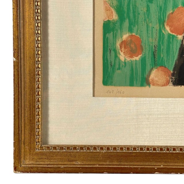 Jean-Pierre Cassigneul (French, 1935-), Les Coquelicots (Poppies), 147/160, 1975, Framed For Sale - Image 4 of 7