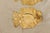 Mid-Century Baroque Swedish Brass Sconces For Sale - Image 6 of 18