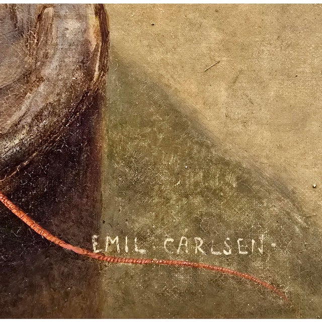 Late 19th Century Emil Carlsen - Still Life of Lobster & Game - 19th Century Oil Painting For Sale - Image 5 of 13