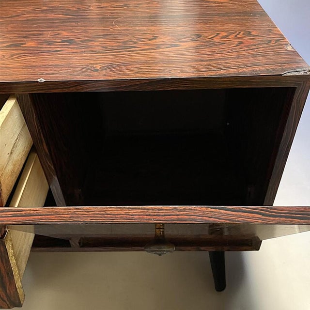 Wood Mid-Century Modern Danish Rosewood Effect Sideboard with Drawers, 1960s For Sale - Image 7 of 16