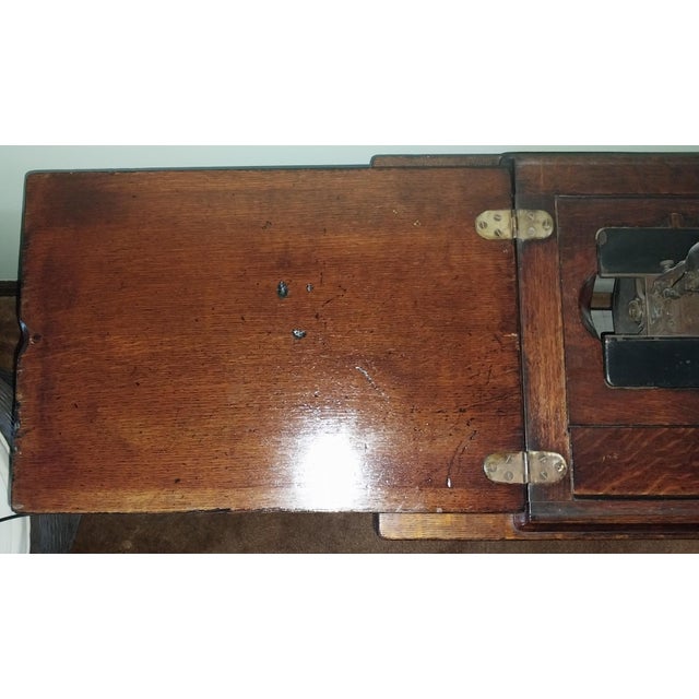 Mid 19th Century Wheeler & Wilson Sewing Machine Table For Sale - Image 16 of 18