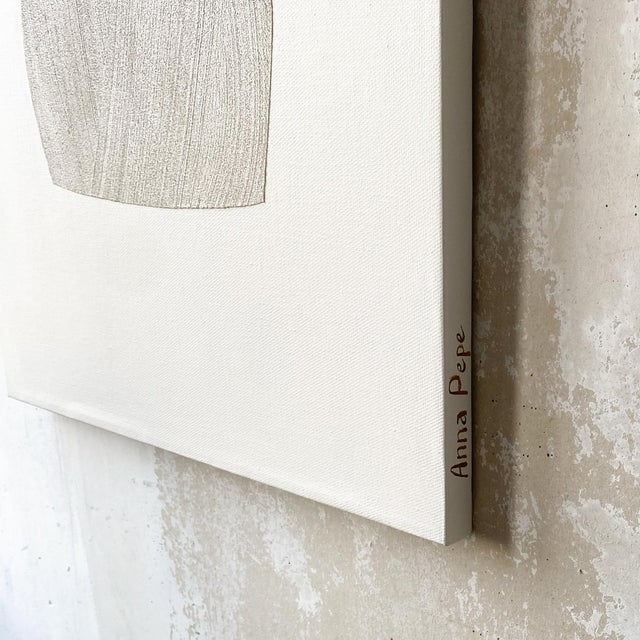 Contemporary Abstract Painting on Canvas For Sale - Image 3 of 6