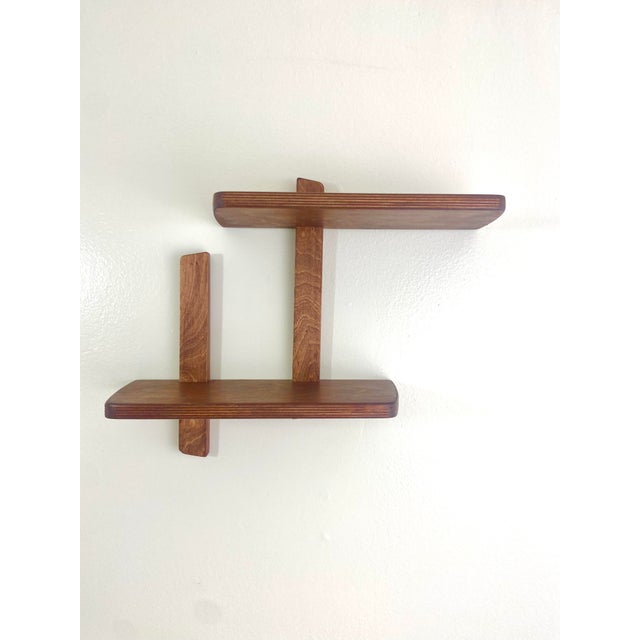 Mid-Century Modern Midcentury Modern Floating Shelf by Bandit & Co For Sale - Image 3 of 10