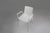 Vintage White Design Chair with Armrests, Belgium, 2000s For Sale - Image 6 of 11
