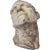 Industrial Antique Artist’s Plaster Portrait Head For Sale - Image 3 of 7