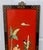 Vintage (1970's) Chinese Wall Plaque with Raised Stone Appliques' has an Asian Style. Made of Wood. The Measurements: 10"W...