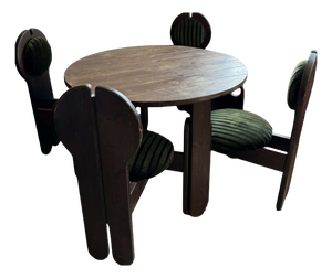 Vintage Dining Set by Szedleczky Mária, 1960s, Set of 5