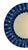 Round Mosaic Wall Mirror Inlaid With Ceramic and Glass Blue and Green Tile. 24 Inches. For Sale - Image 4 of 8