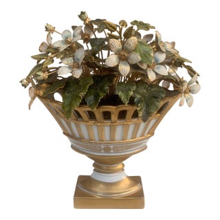 1970s Fleurs Des Siècles Enamel Flower Bouquet by Jane Hutcheson for Gorham For Sale