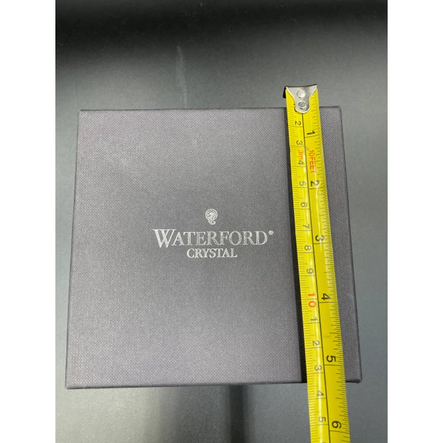 1980s Waterford Crystal “Welcome” Bowl in Original Box For Sale - Image 10 of 11