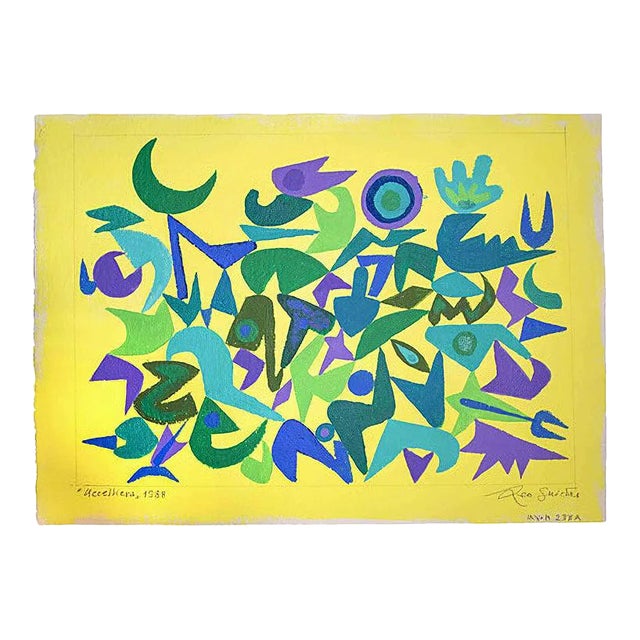 Leo Guida, Uccelliera, Original Artwork, 1988 For Sale