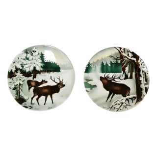 German Art Deco Plates by Villeroy & Boch, 1930s, Set of 2 For Sale