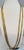 Gold 115 Gm 18 Karat Yellow Gold Handmade Chain 76 Inch Unique Opera Length For Sale - Image 8 of 8