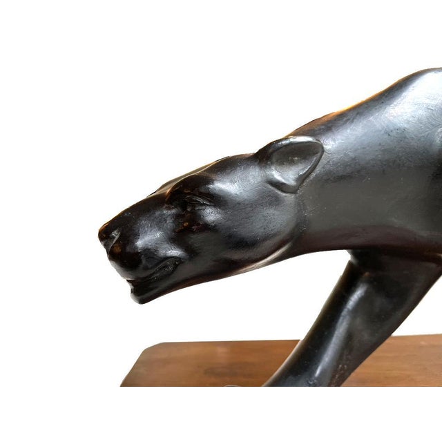 Art Deco Stepping Panther For Sale - Image 6 of 8