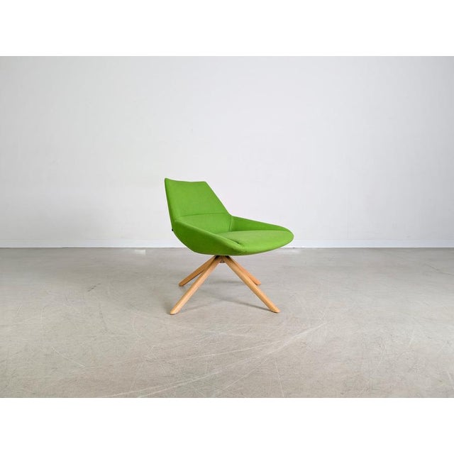 Green Desk Chairs by Christophe Pillet Dunas for Inclass, Set of 3 For Sale - Image 4 of 12