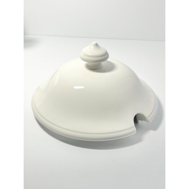 White Villeroy & Boch “Pure White” Porcelain Soup Tureen & Lid For Sale - Image 8 of 9
