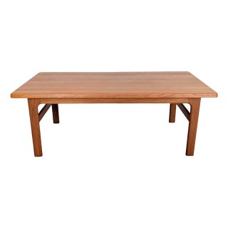Mid-Century Teak Coffee Table from Niels Bach For Sale