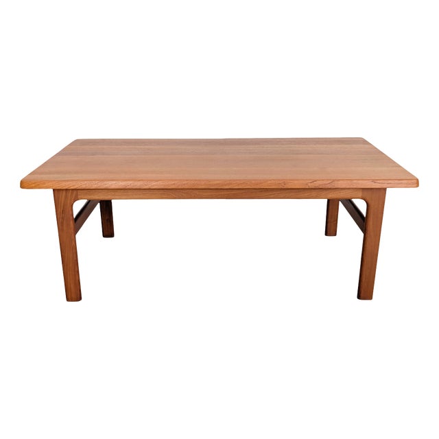 Mid-Century Teak Coffee Table from Niels Bach For Sale
