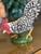 American Vintage 1992 Fitz & Floyd Black Speckled Roosters- Set of 2 For Sale - Image 3 of 7