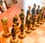 Tan Sherlock Holmes Chess Set Handmade Studio Anne Carlton Worth $1400 New For Sale - Image 8 of 14
