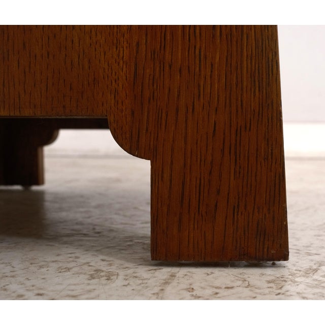 Brown Stickley Roycroft Mission Oak Arts & Crafts Bookcase For Sale - Image 8 of 12