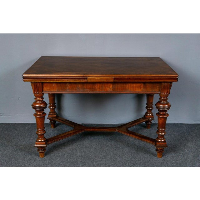 Object: Backdrop table Era & style: Wilhelminian era - second half of the 19th century Features - elegant and practical...