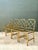 Vintage Italian Faux Bamboo Brass Dining Chairs - Set of 4 For Sale - Image 10 of 18