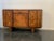 Wood Oval Sideboard with Mirror in Walnut, Burl and Ebony Macassar, Italy, 1930s For Sale - Image 7 of 13